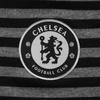 Chelsea FC Men's Striped Polo Shirt