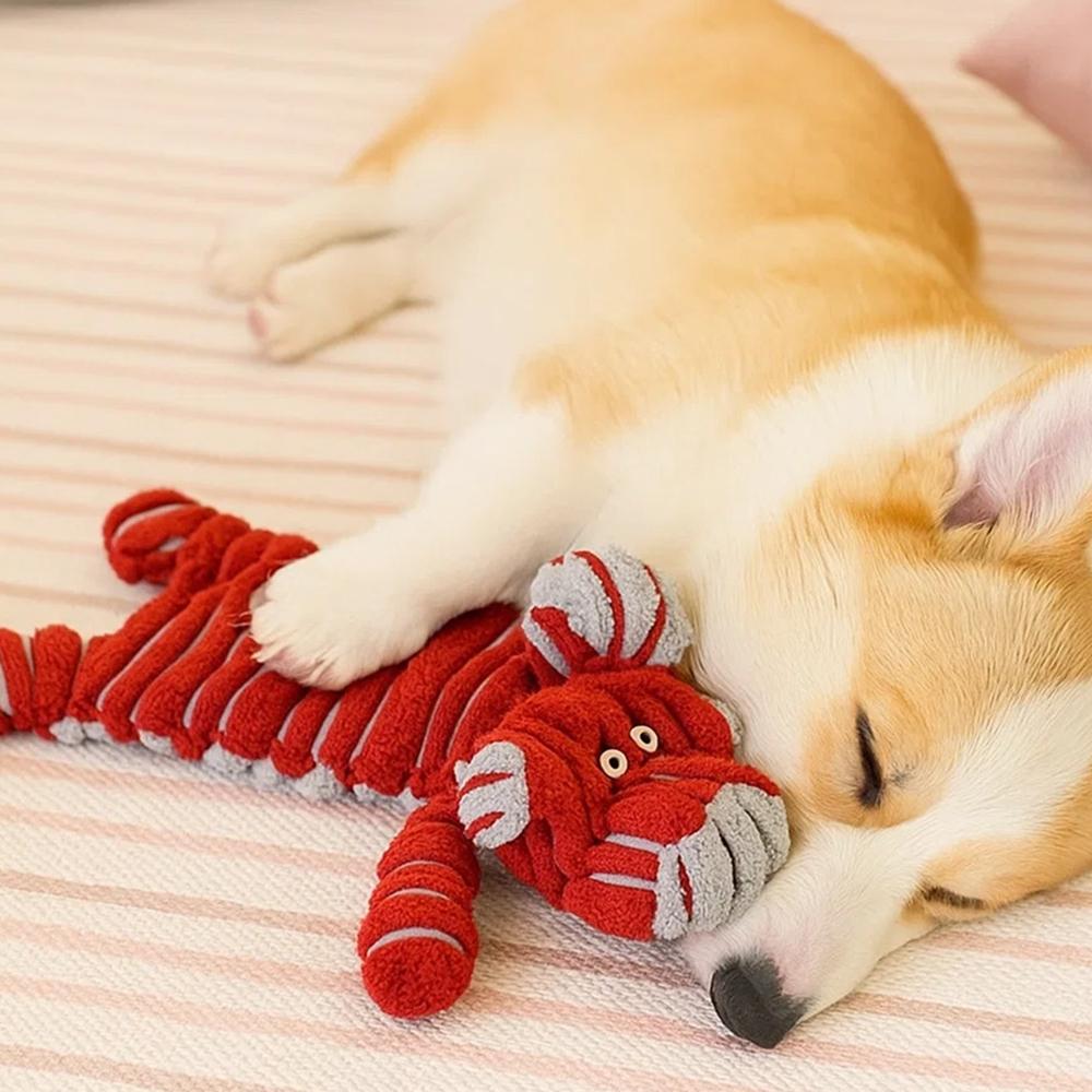 Corduroy Animal Dog Toy Plush Bite Puppy Chew Squeak Pet Toy Supplies