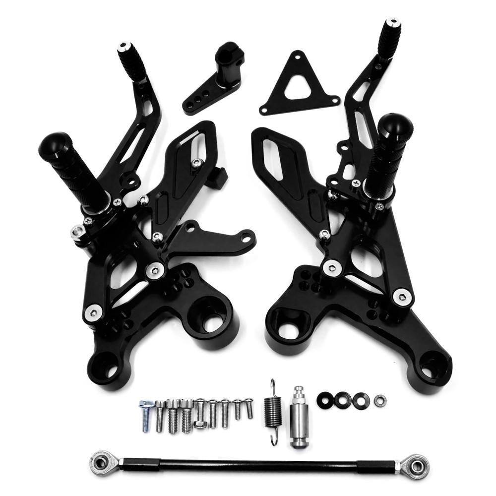 For Yamaha MT09 FZ09 MT-09 FZ-09 MT 09 2013 2014 2015 2016 Motorcycle Rearsets Rear Set Foot Pegs Pedal Footrest Tracer XSR900