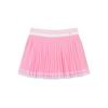 Women S Double meSh Pleated Culotte Of4063la Pink