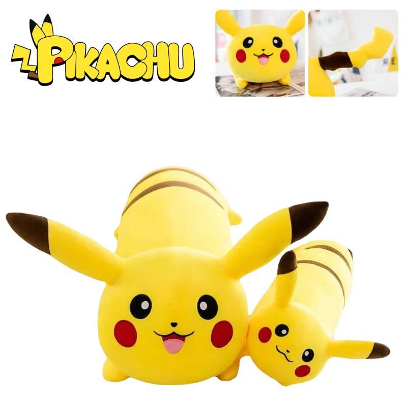 Adorable Long Pikachu Pillow Plush Toy Doll Home Decor Children Gift Kid