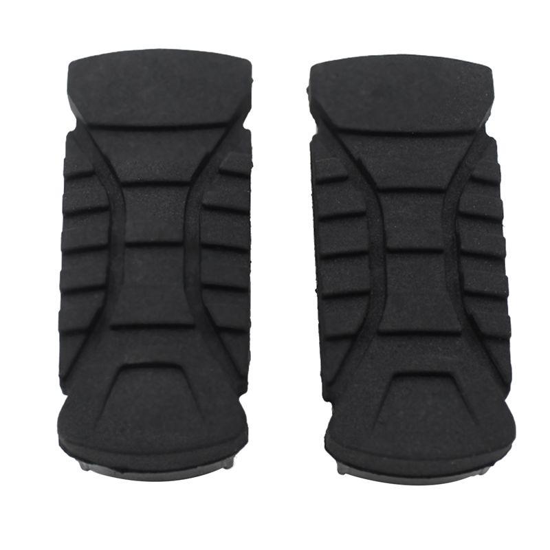 Authentic Motorcycle Rear Footpegs Plate Footrest Rubber Pad Cover For BMW R1200GS ADV 2014- LC 2013- R1250GS Parts Acce Black Rear