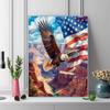 Vintage eagle Pattern  3pcs 100% Round Full Drill 5D DIY Diamond Painting Embroidery Cross Stitch Rhinestone Décor