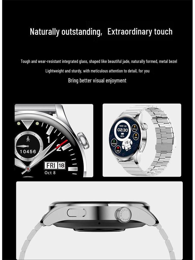 Watch4 Smartwatch: Call-Ready, New Vi/Vo Compatible, Bluetooth Multi-Function