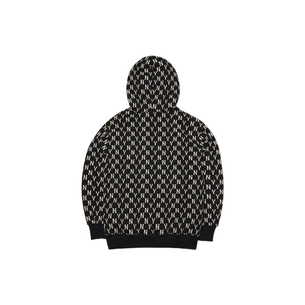 New MLB Old Flower Sweatshirts Unisex Black 3AHDM0221-50BKS