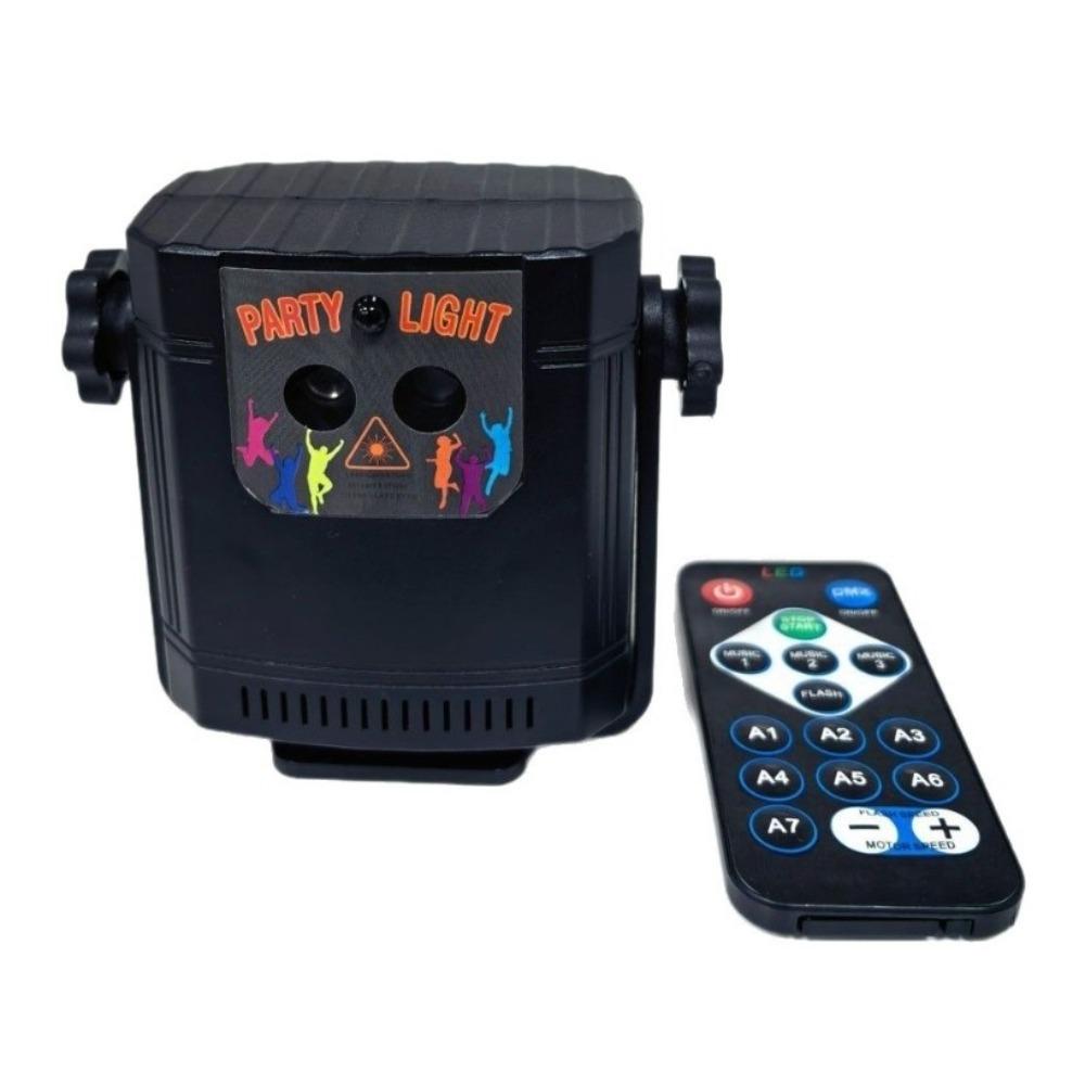 68 Pattern Stage Effect Light Sound Control Mini Beam Light Holiday Projection Lamp  Kids Birthday