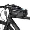 Fahrradtasche Vorderrrohr Touchscreen Rahmen Wasserdichte Handyhülle Radfahren Mountainbike Zubehör