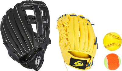 GP Baseballhandschuhe Eltern-Kind-Set zum Fangen Easy Magic wird mit 2 Arten von Bällen geliefert Ball, Fangen, [Erwachsene - Rechtshändiges Werfen/Kinder -