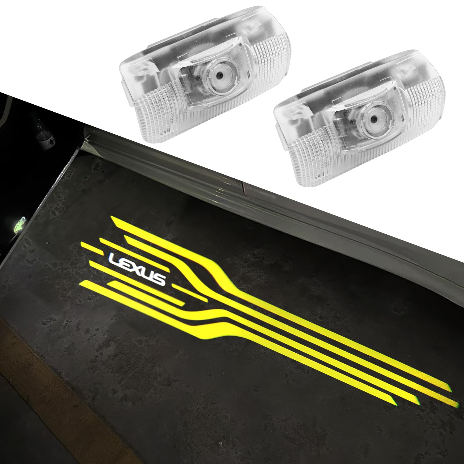 

Эксклюзивные светодиодные фонари подсветки салона Lexus с логотипом Высокий холодный кварц Легкий комплект Совместимый с и NX Lexus Проекция, Яркость, Дизайн, Стекло,