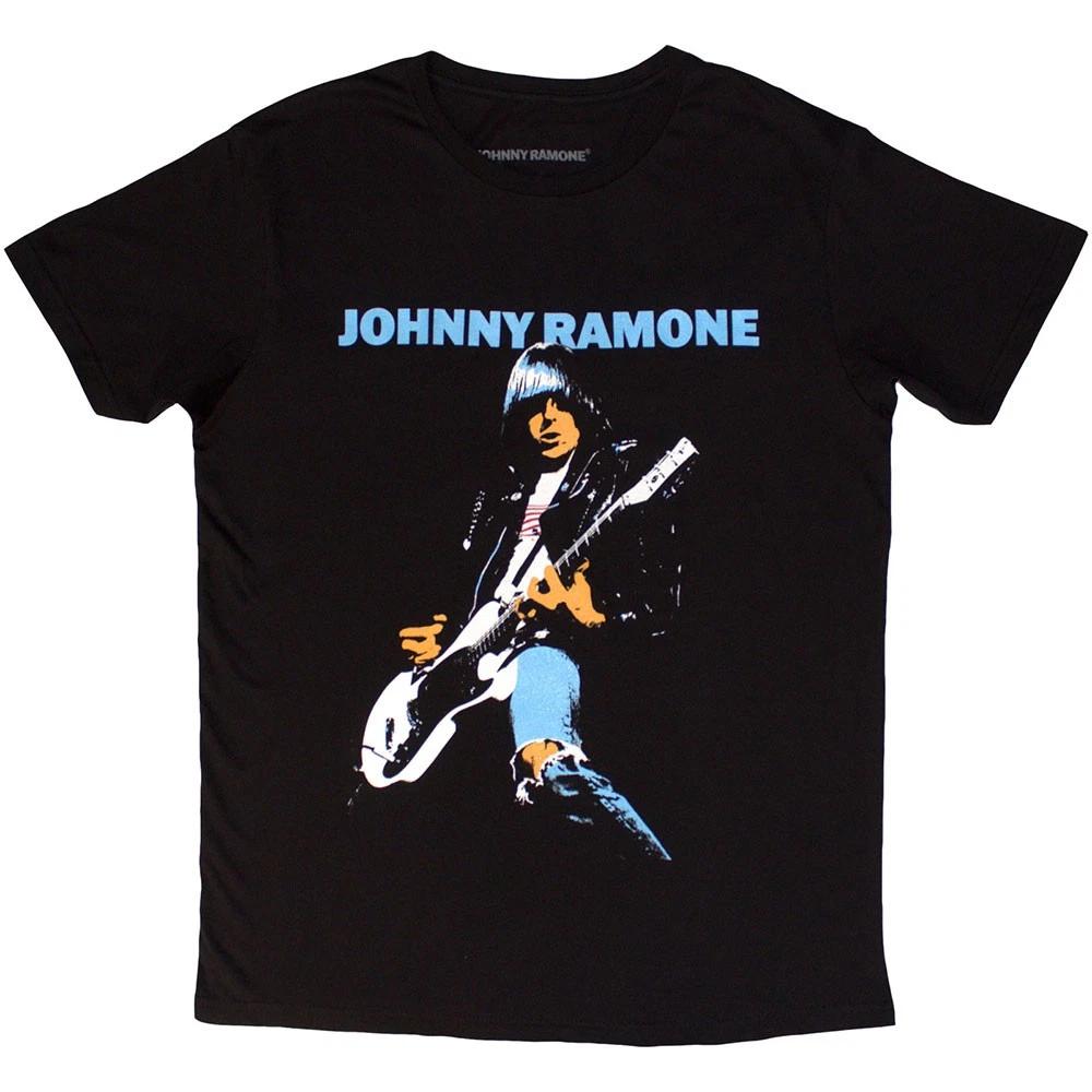 Johnny Ramone Ripped Denim T-Shirt Black New XXXXL