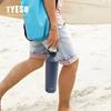 Tyeso 500ML Handle Vacuum Flasks Insulated Durable Leak-Proof for Outdoor Sports Matte Finish Carry Portable Water Bottle Cup