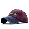 Outdoor Duck Tongue Fishing Cap Fishing Cap Men's and Women's Sunscreen Baseball Cap Sun Hat Men's Embroidered Washed Cotton Baseball Cap