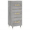 VidaXL Buffet Sonoma Grey 34.5x34x90 Cm Engineered Wood 828586