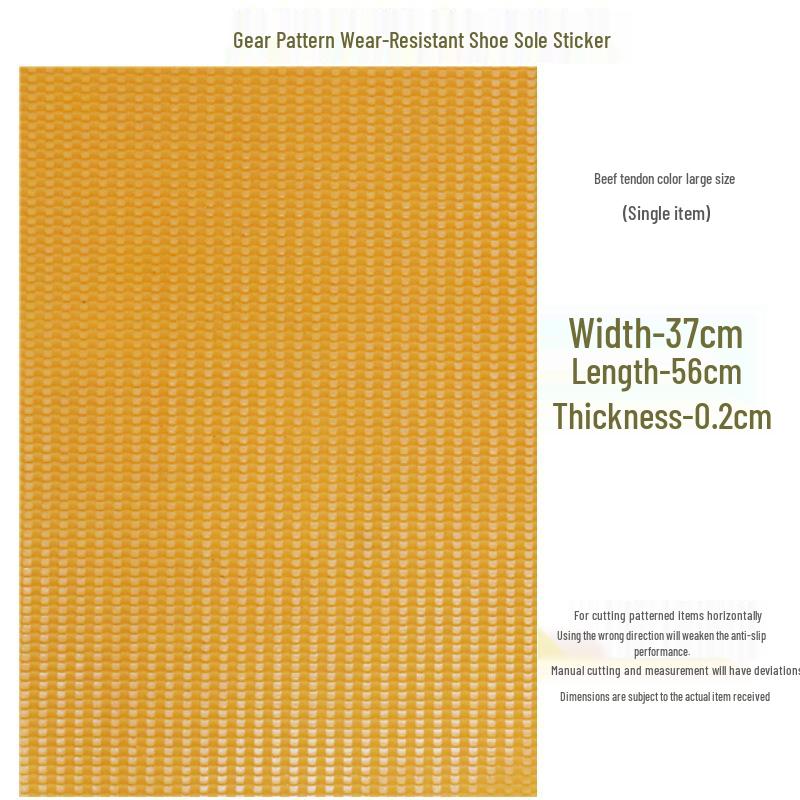 Waterproof Anti-Slip High Heel Sole Stickers: Wear-Resistant, Oil-Proof, Abrasion Repair for Leather Shoes