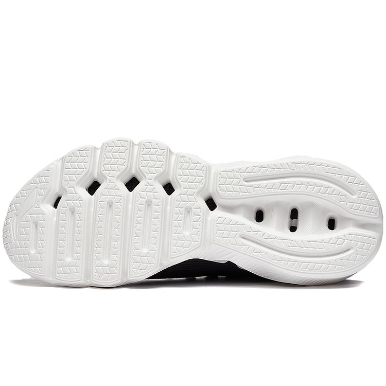LiNing Dynamic Fabric TPU Reflective Letter Low-Top Running Shoes Men Sneakers Black ARST045-1