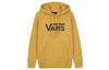 Vans Fleece Lined Hooded Pullover Long Sleeved American Sweatshirt Unisex Yellow VN0A3TXI50X