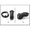 7 Colors Silicone Male Chastity Device Cock Cage Sex Toys With 5 Penis Ring Prevent Breaking Free Standard Short Cages Sex