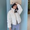 Autumn Winter Jacket Short Korean Corduroy Outerwear Women's Down Cotton Coat Parker Casual Warm Female Student Coat