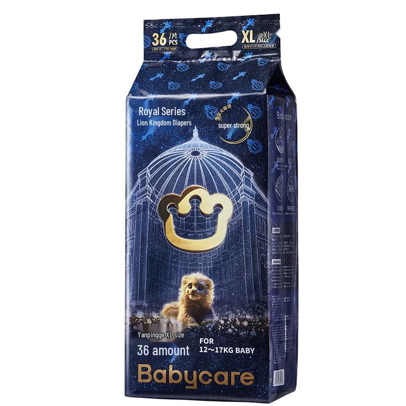 Babycare Royal Lion Kingdom pH-Balanced Diapers XL