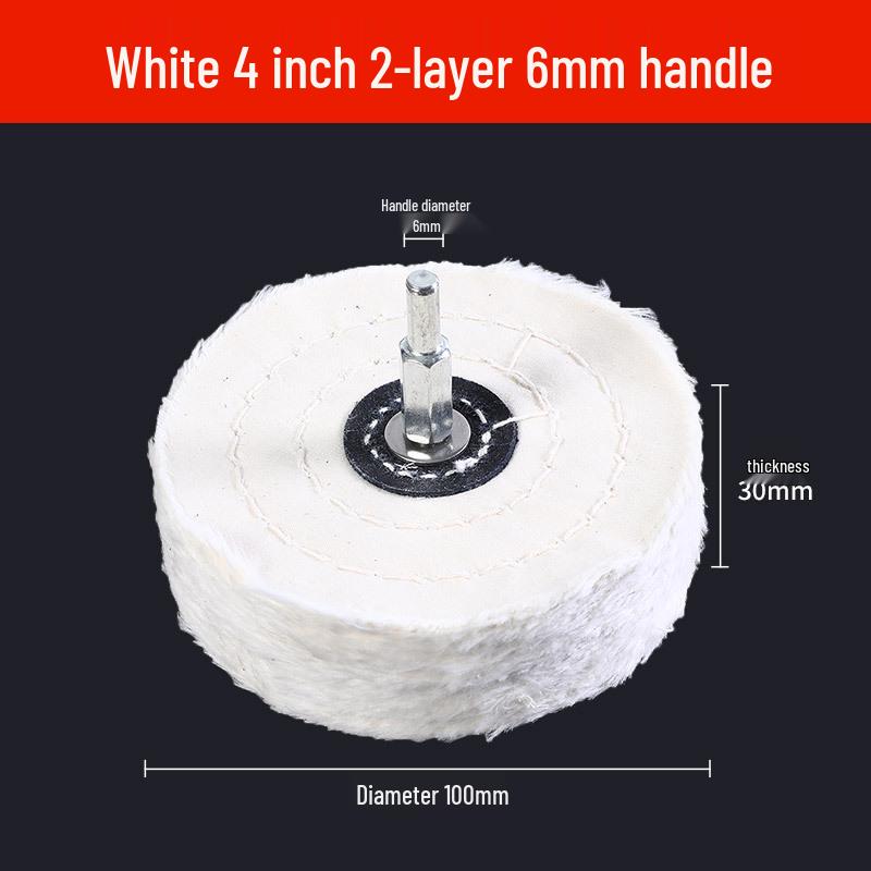 Thickened Polished Cloth Polishing Head for Metal and Acrylic, Tool Artifact