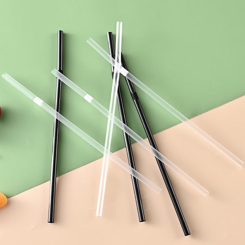 Disposable Clear Straws чистый