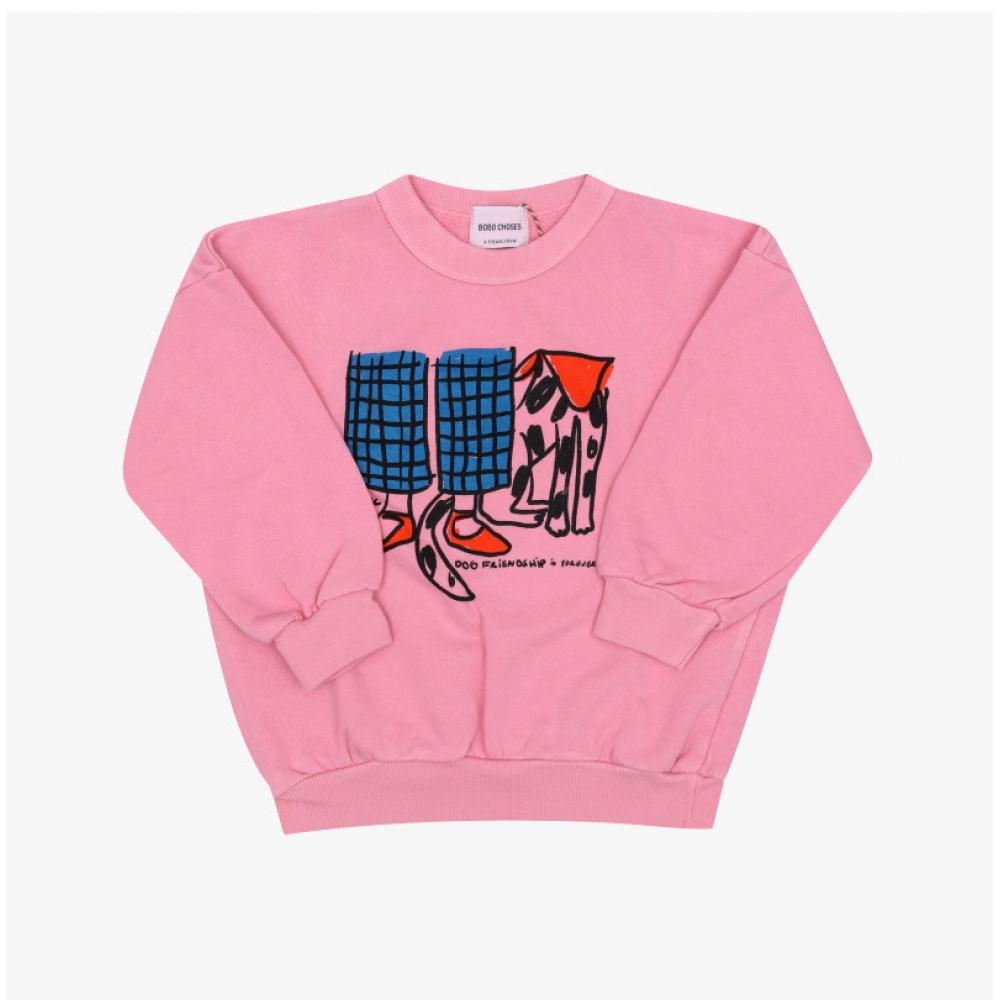 Bobo Choses Dog Friendship Kids Sweatshirt B126ac047 661