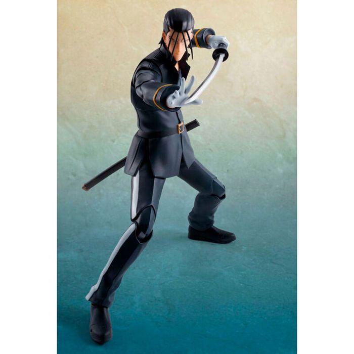 Figurine - TAMASHII NATIONS - Hajime Saito .H. Figuarts - 15 cm - Articulée - PVC Noir