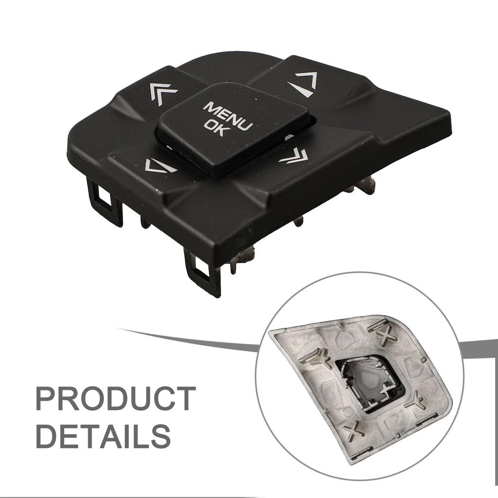 Lenkradtastenabdeckung Für Land Rover Für Discovery Sport 15-19 Linke Lenkradschalterkappe Kunststoffdeckel LR095537