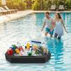 Waterproof Floating Drink Rack Multi-Hole Drink Floating Tray Pool Drink Float  Party