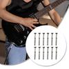 12lots Notched Bridge Screw Simple Installation for Quick Stage Setups and Sustained Tuning Accuracy
