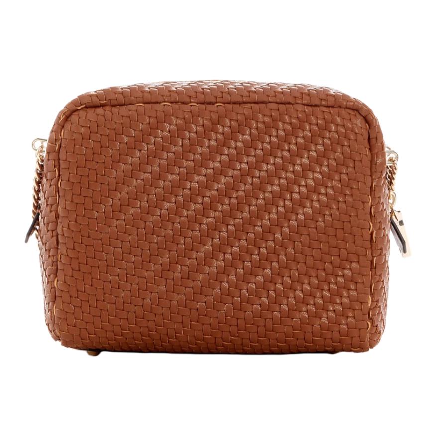 New GUESS Artificial Leather Shoulder Bag Medium Women's Brown WG953014-COG