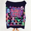 Game G Game B Bubble B Bobble Throw Flannel Throw Blanket Suitable for Sofa Living Room Bedroom