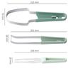 3-in-1 Stainless Steel Watermelon Fork Slicer Cutter for Camping Kitchen Gadgets