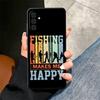 Hunting Fishing Man Soft Phone Case for Samsung A17 A37 A57 A16 A26 A36 A56 A15 A25 A35 A55 A14 A24 A34 A54 A13 A23 A33 A53 A52