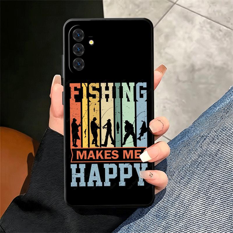 Hunting Fishing Man Soft Phone Case for Samsung A17 A37 A57 A16 A26 A36 A56 A15 A25 A35 A55 A14 A24 A34 A54 A13 A23 A33 A53 A52