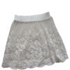 Transparent Lace Underskirt Slips High Waist Mesh Underskirt Slips Dress  Girls