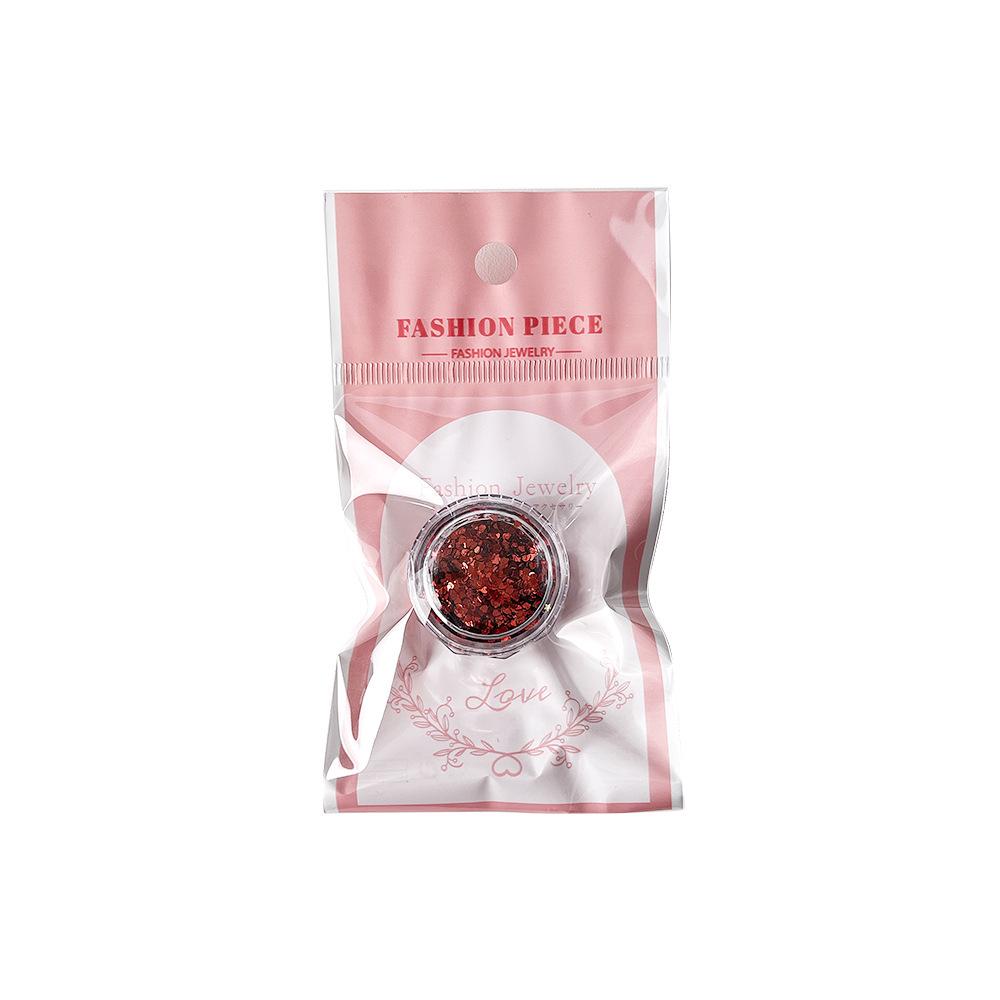 Irisierende Stern Pailletten für Nagelkunst - DIY Mini Fünfzackige Sterne