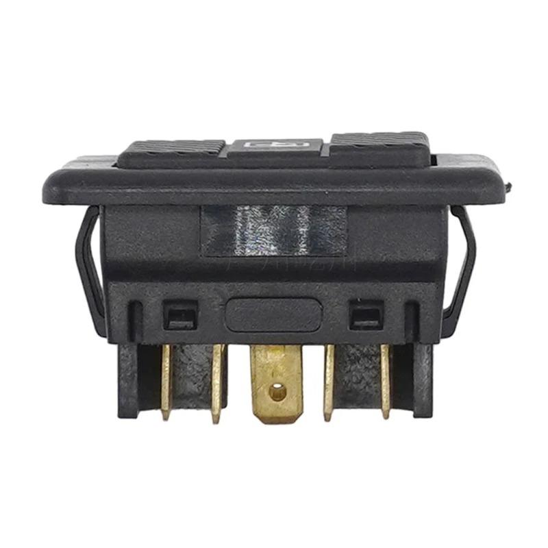 255959855B Single Electric Window Control Switch 6 P For VOLKSWAGEN LT28 LT35 LT46 Van Bus 357959855A Car Accessories