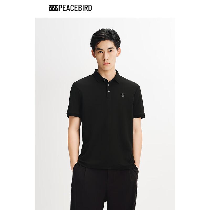 Peacebird Men s Short Sleeve Polo Shirt BACOF2397 M