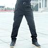 IX7 Men's Camouflage Tactical Pants - Elastic, Wear-Resistant, Soft Shell, Outdoor, Loose Fit for Spring & Autumn