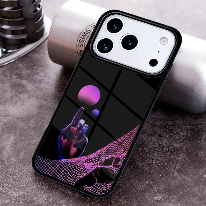 Vaporwave Aesthetic Art Phone Case For iPhone 17,16e,15,14,13,12,11,Mini,Pro,MAX Soft Silicone Cover