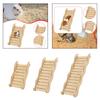 Wooden Hamster Ladder,Ladder Bridge,Activity,Training,Bunny Hutch Ramp Dwarf