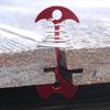 Deck Plank Board Tent Stakes Aluminum Alloy Spring Anchors Fishbone Deck Anchors Peg Fishbone Guyline Cord Adjuster