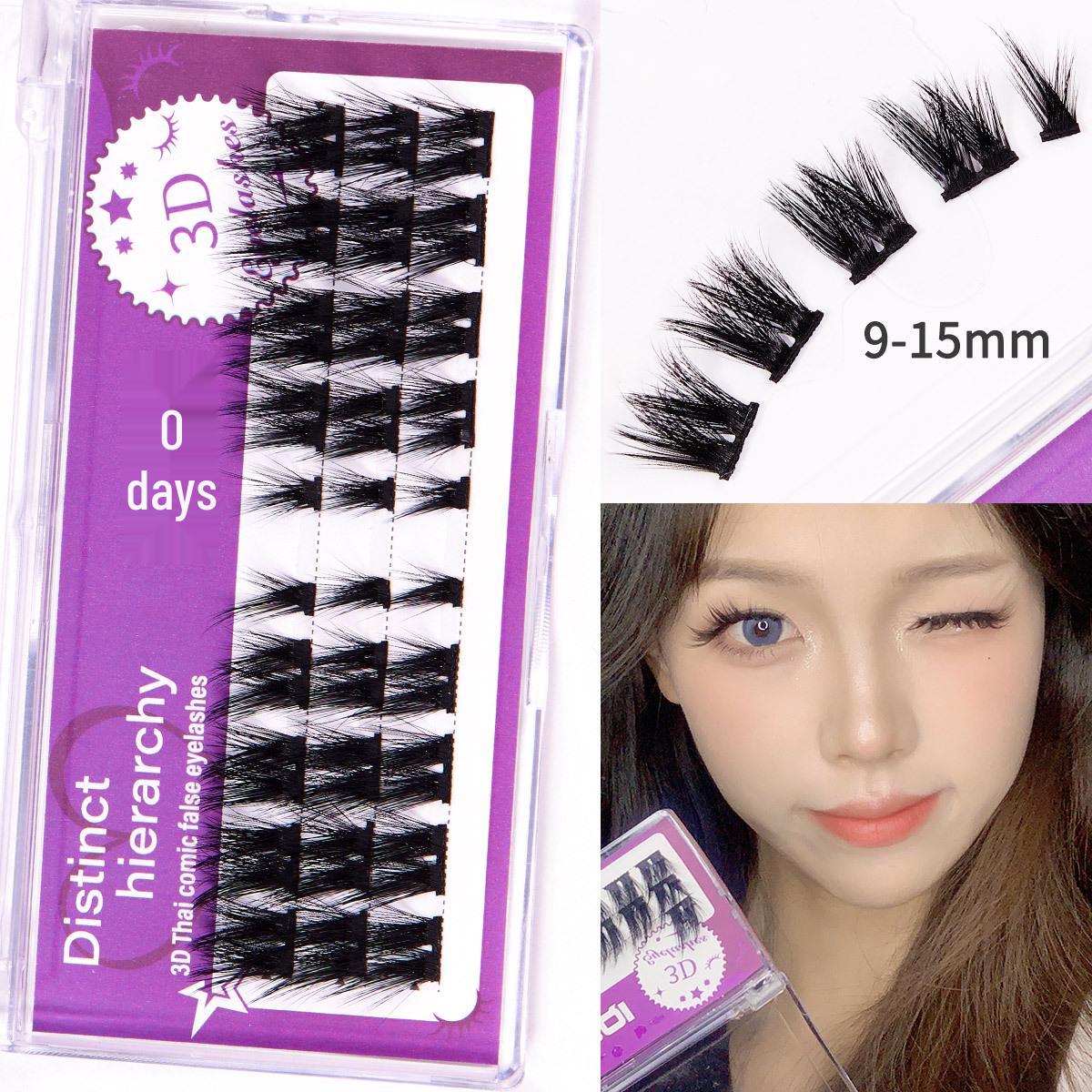 

BQI3D Thai Comic Fox Eye Natural Style False Eyelashes