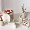 Flexible Silicone Round Plate Tray With Sturdy Feature Designs Craft Supplies for Household Use and Special Occasions