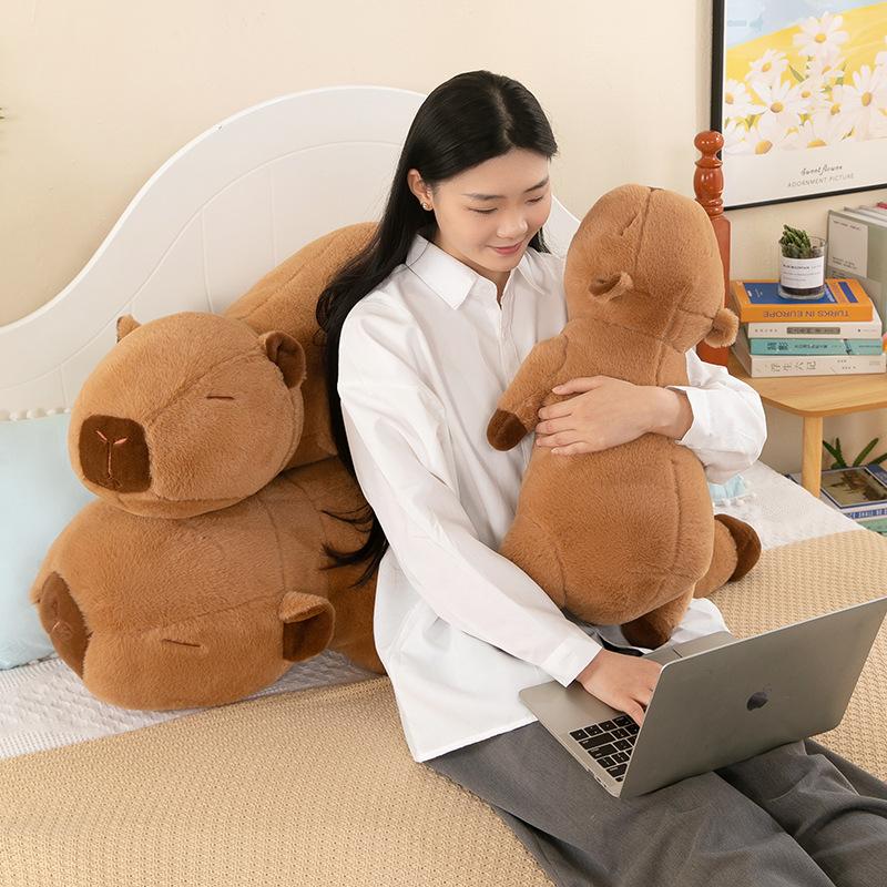 Capybara Puppe Kapibara Schlafkissen Plüschtier Bett Sofa Kissen Kissen Weiblich