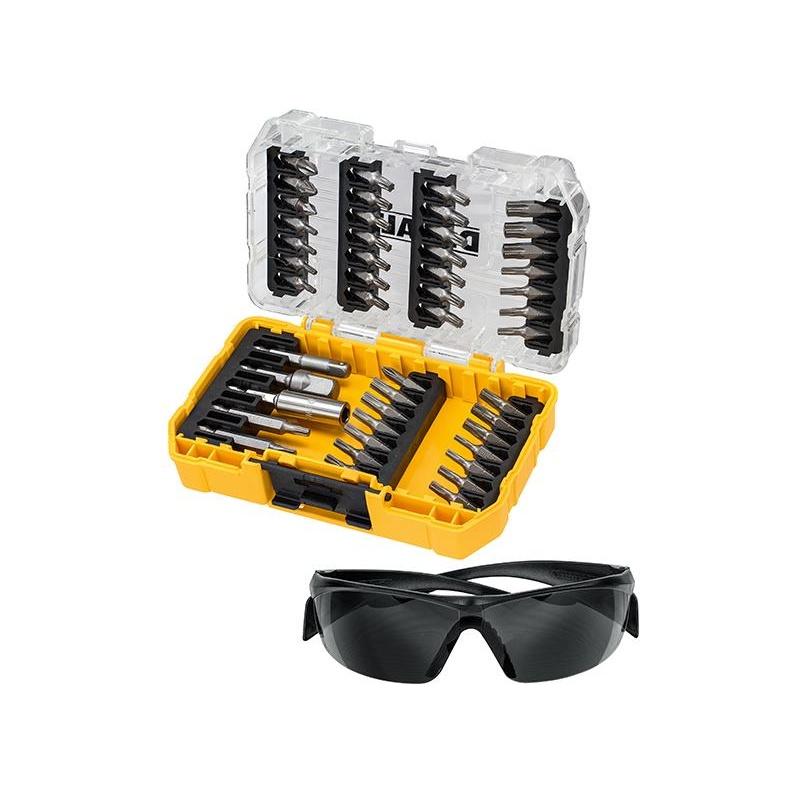 Dewalt Power Tools Dt70704 Screwdriving Set, 47 Piece + Safety Glasses