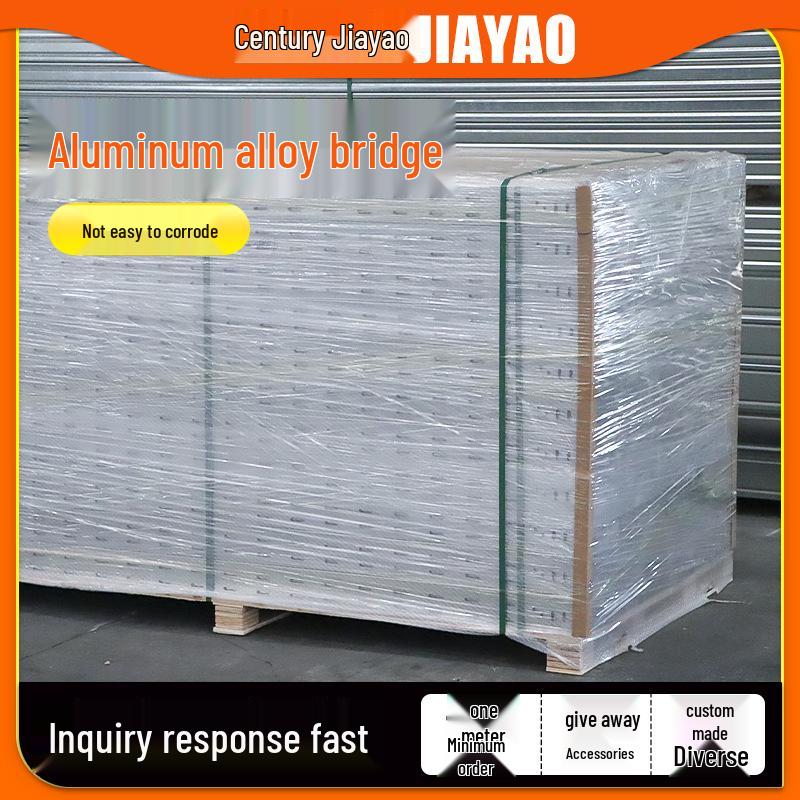 Aluminum Alloy Cable Tray 200x100, Ladder Type with Cover Plate