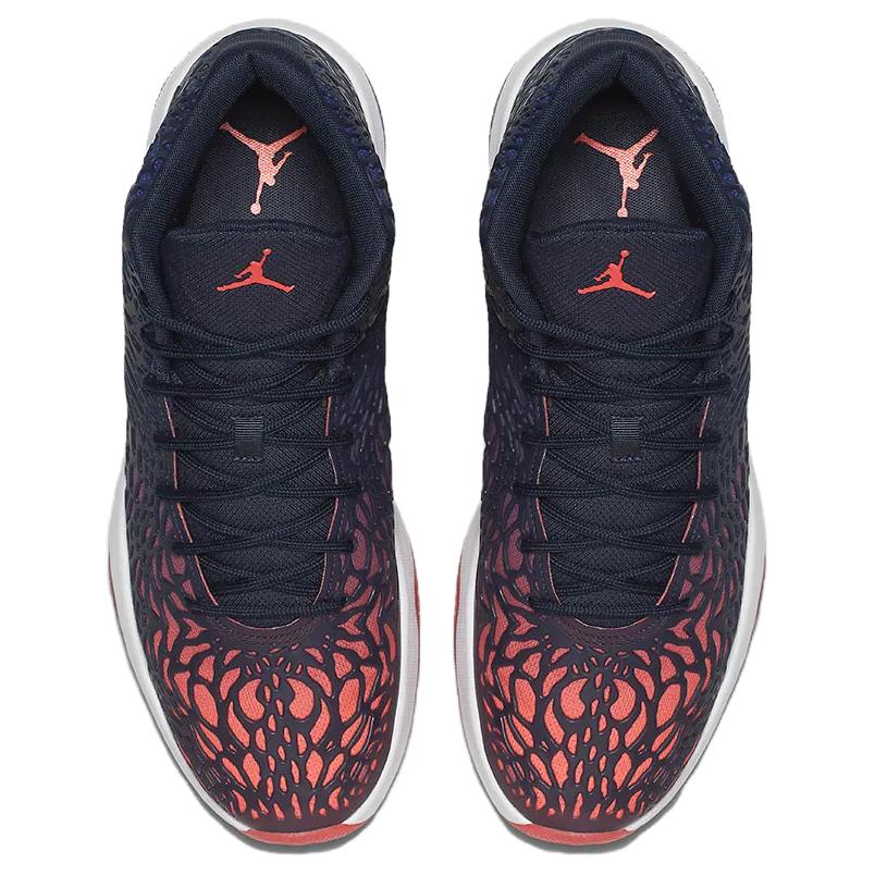 Jordan Ultra Fly Slip Resistant Abrasion Resistant Mid top Basketball Shoes Men's Blue 834268-406