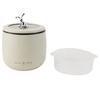 Electric Mini Cooker 1.8L 450W Fast Cooking Mini Rice Cooker for Dorm Office Travel
